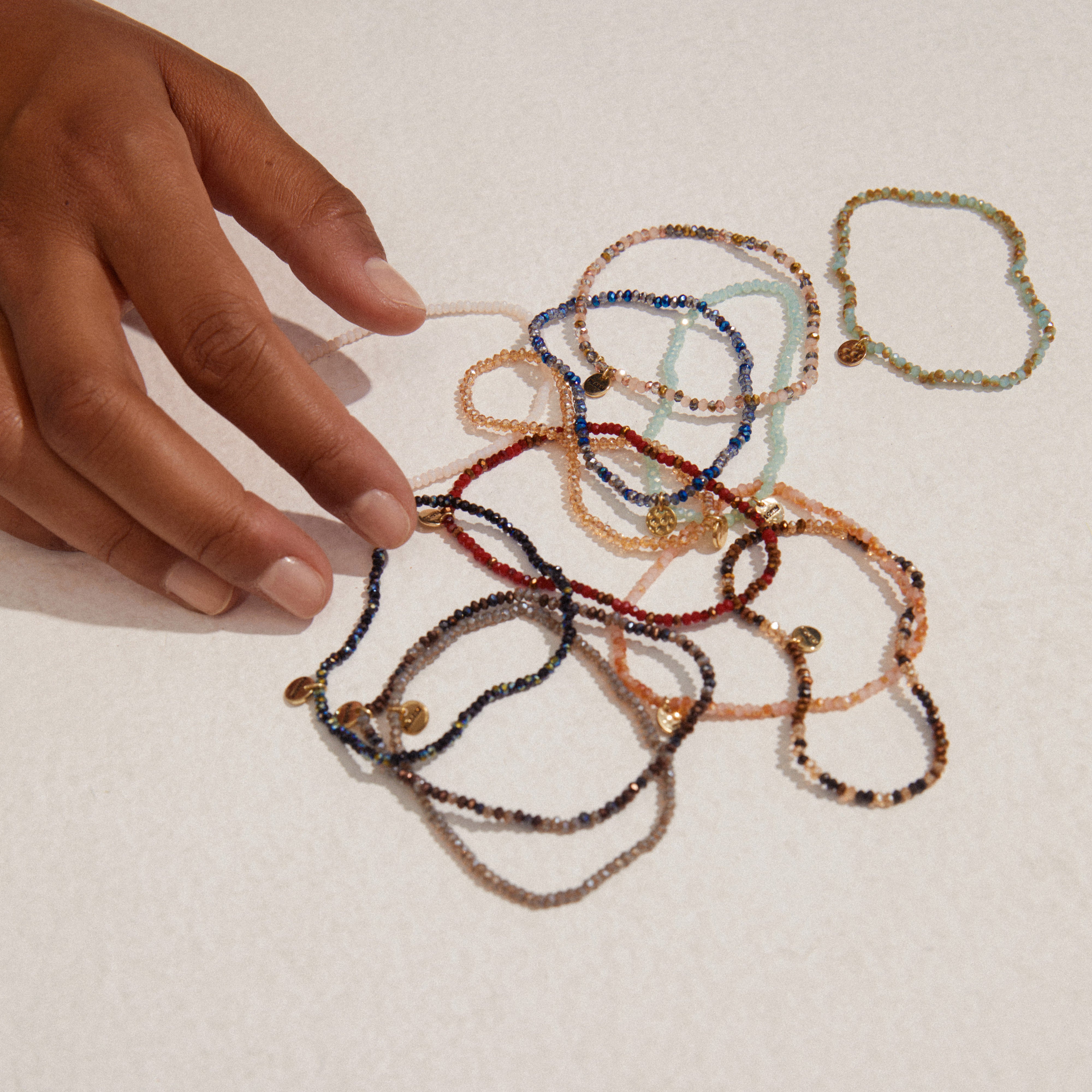 Indie armbånd - grå